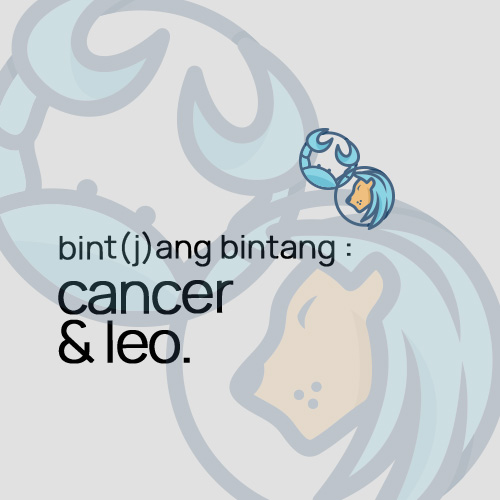 Ramalan Zodiak Hari Ini : Bint(j)ang Bintang Cancer & Leo.